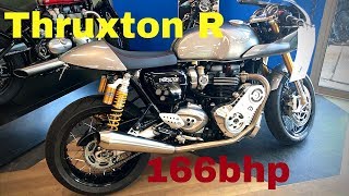 Supercharged Thruxton R Custom Walkaround  Squad 54 [upl. by Susej]