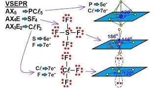 Chemistry  Molecular Structure 95 of 45 Basic ShapesTrigo Bipyramidal w Free Electron Pairs [upl. by Eegnat]