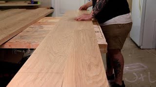 Using the “In amp Out” method to get a perfect glue up  Quick Woodworking Tips [upl. by Sera839]