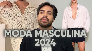 TENDÊNCIAS MODA MASCULINA 2024  Descubra se você vai querer aderir [upl. by Donovan]