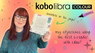 Kobo Libra Colour review 🌈 [upl. by Loux799]