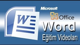 Word Bölüm 8 Belge İçeriği Düzenleme [upl. by Stila]