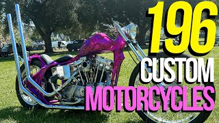 Every Chopper at BornFree 14  2 hours of custom motorcycles 4K [upl. by Asilrac]