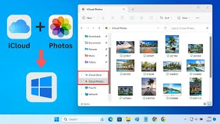 How to Setup and Use iCloud Photos on Windows PC [upl. by Gefen]