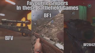 Using My Favourite BoltAction Rifles in Battlefield 1 V and 2042 [upl. by Richel913]