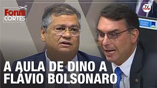 Dino engole o Flávio Bolsonaro ao responder sobre o Marco Civil da Internet e regulação das redes [upl. by Lynnell410]