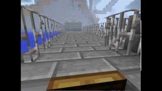 Minecraft Dam Working Pistons [upl. by Anahtor575]