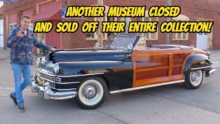 Antique car values are CRASHING which is how I bought the CHEAPEST 1946 Chrysler Town and Country [upl. by Kurtz]