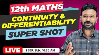 Continuity amp Differentiability One Shot 202425 Full NCERT with PYQs  Class 12th Maths Ushank Sir [upl. by Aremus]