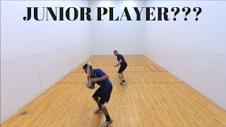 Racquetball Clips 38  This Junior is for real [upl. by Eddana]