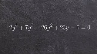 How to Apply the Rational Zero Test amp Find the Remaining Zeros [upl. by Ahsenik]