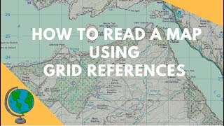 How to read Maps  Grid References Geography Skills [upl. by Fosdick]