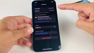 Compromised Passwords iPhone What to Do [upl. by Kalle277]