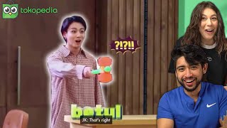 BTS Playing Games on Tokopedia 2021  HILARIOUS COUPLES REACTION [upl. by Devy631]