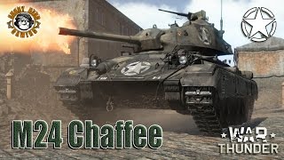 War Thunder The M24 Chaffee American Tier3 Light Tank [upl. by Chung]