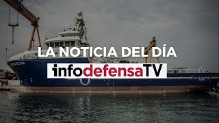 Así es el nuevo buque logístico de la Armada que retirará el Contramaestre Casado y el Las Palmas [upl. by Airretnahs]