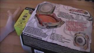 BEYBLADE METAL MASTERS  MOBILE BEYSTADIUM UNBOXING DEUTSCHGERMAN [upl. by Aysahc300]