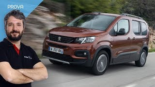 Peugeot Rifter  Il multispazio che vuole fare il SUV [upl. by Regni]