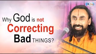 Why is GOD Not Correcting Bad Things in the World  QA with Swami Mukundananda [upl. by Wyon285]