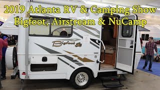 New 2019 Bigfoot trailers Airstream Nest amp NuCamp Tab 400 [upl. by Ramoh]