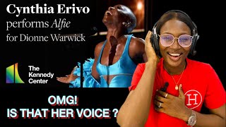 Cynthia Erivo performs quotAlfiequot for Dionne Warwick 46th Kennedy Center Honors  REACTION [upl. by Slohcin]