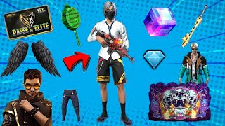 MINHA CONTA ANTES E DEPOIS DE GASTAR 10 MIL DIAMANTES NO FREE FIRE [upl. by Hiro]