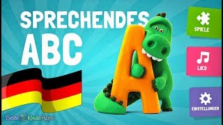 Sprechendes ABC Deutsch 🎓 Alphabet Lied amp Buchstaben Lernspiele App für Kinder [upl. by Neit]