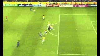 Goal Tamada Japan vs Brazil world cup 2006 [upl. by Ainnek]