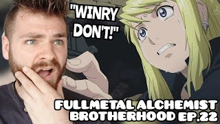 WINRY GOES DARK  FULLMETAL ALCHEMIST BROTHERHOOD EPISODE 22  New Anime Fan  REACTION [upl. by Kir]