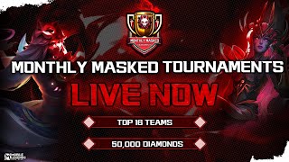 BTK VS DA MLBB Masked Tournament Live 50000 Diamond Prize Pool [upl. by Joashus465]