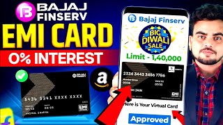 Bajaj Finance EMI Card Online Apply  Bajaj Finance Card Kaise Banaye  Bajaj Finance EMI Card 2024 [upl. by Alegnad596]