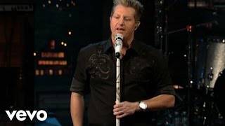 Rascal Flatts  I Wont Let Go Live On Letterman [upl. by Tiphanie]