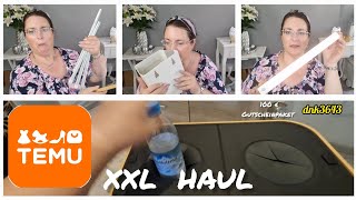 TEMU XXL Haul  Küche Haushalt Lampen Kinderzimmer Deko [upl. by Akerahs]