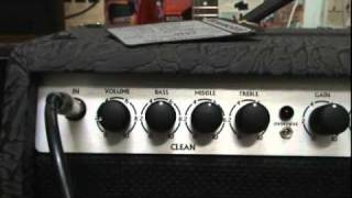 BRUNETTI MARANELLO GUITAR AMP CLEAN SOUND DEMO [upl. by Wyly944]