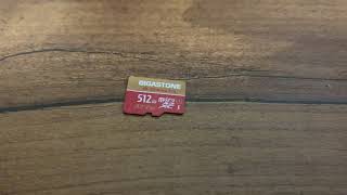 Gigastone 512 GB Micro SD Card Review [upl. by Marlie30]