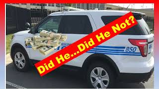 NC Cop Caught on Camera Stealing Money from Detainee [upl. by Kaycee]