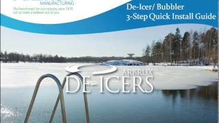 Deicers Bubblers Arbrux DIY Installation Guide [upl. by Zak]