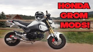 Best Honda Grom Mods [upl. by Mussman]