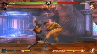 Kano 46 64 71 79 and 83 Combos in MK9 [upl. by Levitt695]