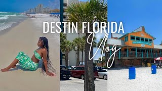 DESTIN FLORIDA VACATION VLOG  BEACH VIEWS🏝️ [upl. by Hurlow]