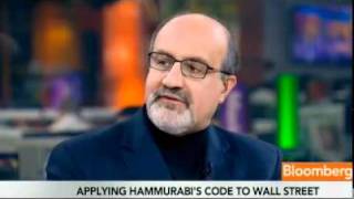 Nassim Taleb on Banks OccupyWallStreet amp Hammurabis Code [upl. by Aneras]