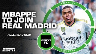 🚨 Kylian Mbappe set to join Real Madrid 🚨 FULL REACTION  ESPN FC [upl. by Aitital526]