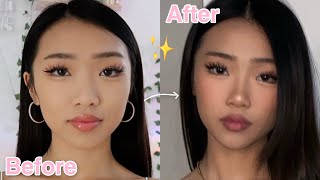 MY NOSE CONTOUR ROUTINE  my fav tips amp tricks ♡ [upl. by Yrebmik190]