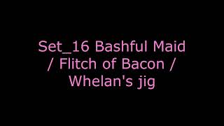 set 16 Bashful Maid  Flitch of Bacon  Whelans jig [upl. by Howes]