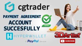 CGTraders Payments Agreement Verified Sell 3D Models 3D Artist [upl. by Patterson]