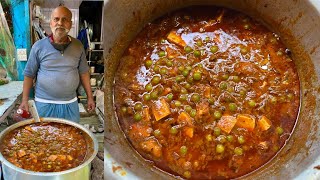 अब घर पर बनाओ ढाबे वाला मटर पनीर  हलवाई से सीखो मटर पनीर बनाना  MATAR PANEER Recipe [upl. by Jaret711]