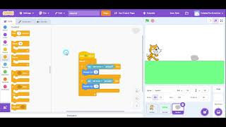 How to make hitboxes in scratch  Scratch Tutorial [upl. by Simonsen]