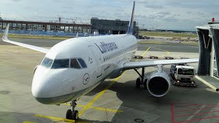 TRIP REPORT  Lufthansa Airbus A320 w Sharklets  ECONOMY CLASS  Frankfurt FRA  Sofia SOF [upl. by Missak]