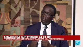 Amadou Ba Premier ministre sénégalais  quotJe vais remporter la présidentielle dès le premier tourquot [upl. by Assek]