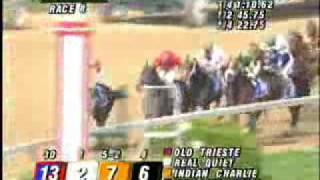 Real Quiet  1998 Kentucky Derby [upl. by Annahs]